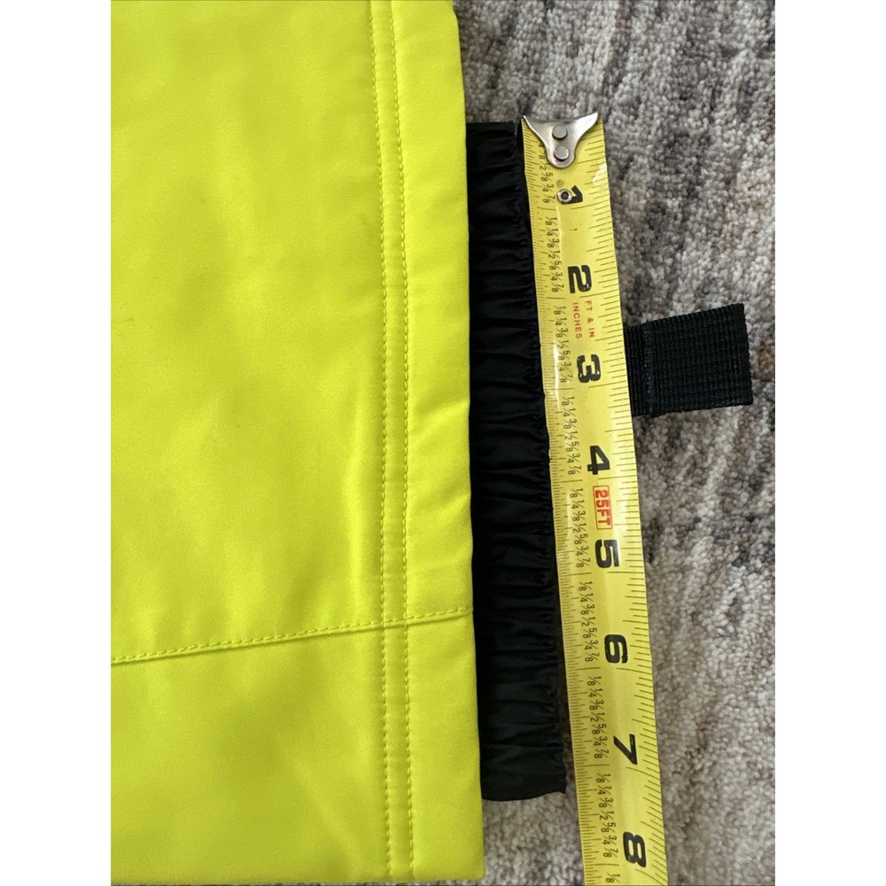 Spyder Pants Women Neon Sz 4 Insulated Multi-Zip Winter Snow Button Snap Poly - Picture 8 of 12